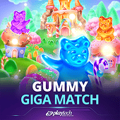 Gummy Giga Match slot game icon artwork