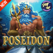 Poseidon slot game icon artwork